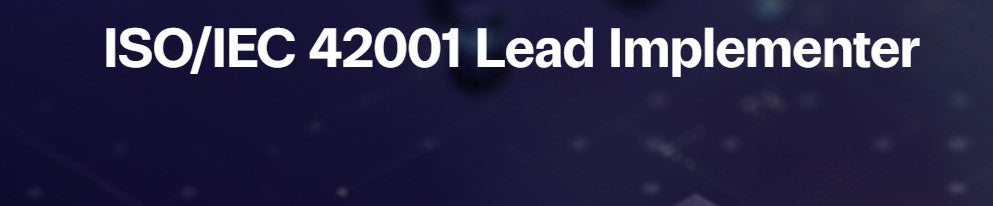 ISO/IEC 42001 Lead Implementer March 2026 - Live Online
