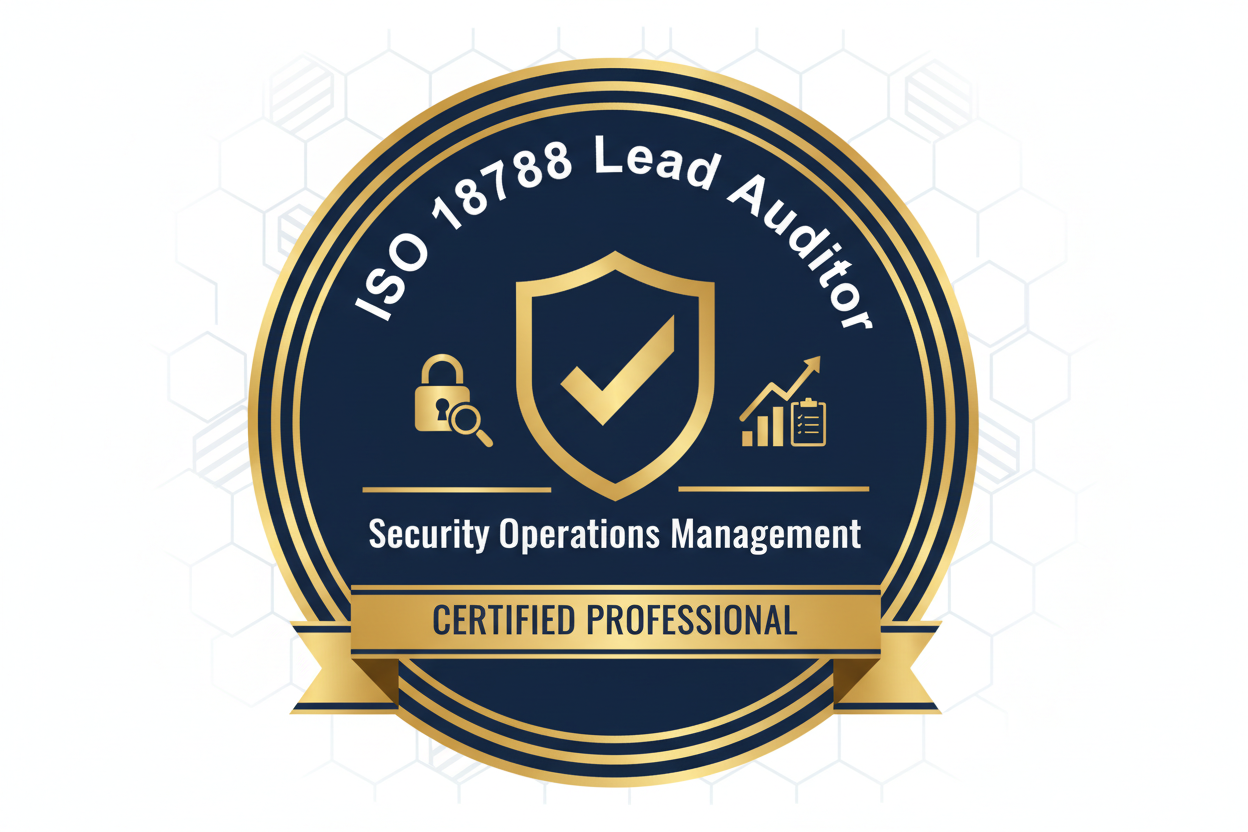 ISO 18788 Lead Auditor-Security Operations Management